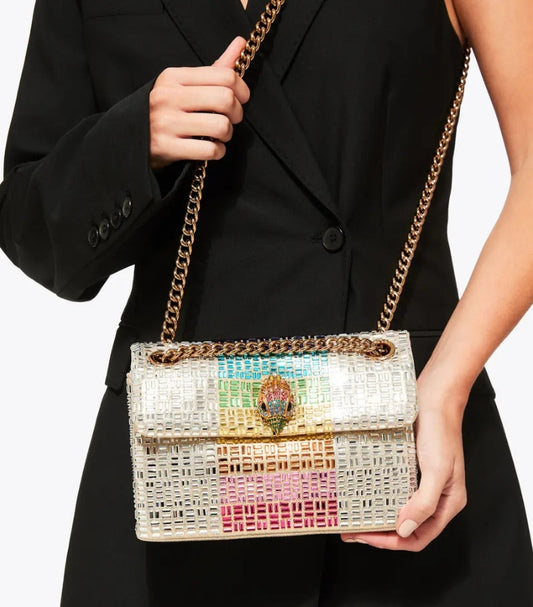 KURT GEIGER LONDON MINI CRYSTAL KENSINGTON BAG