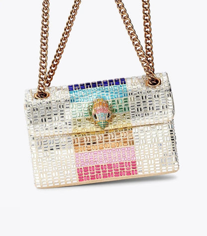 KURT GEIGER LONDON MINI CRYSTAL KENSINGTON BAG