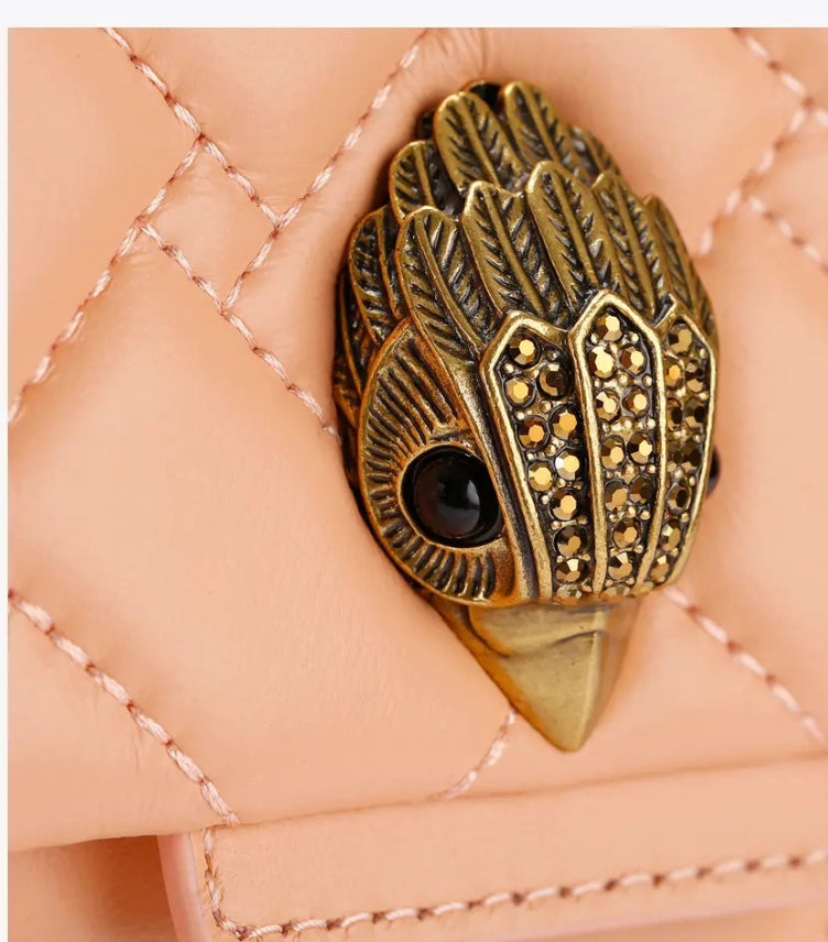 KURT GEIGER LONDON LEATHER KENSINGTON BAG