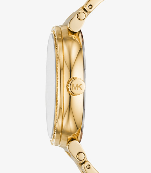 MICHAEL KORS SOFIE GOLD-TONE WATCH MK4334