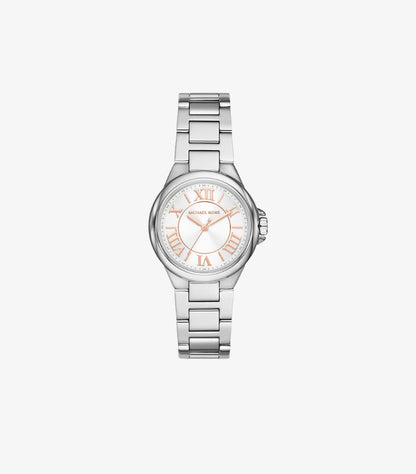 MICHAEL KORS MINI CAMILLE SILVER-TONE WATCH MK7259