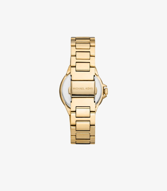 MICHAEL KORS MINI CAMILLE GOLD-TONE WATCH MK7255