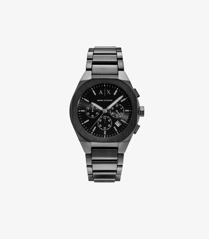 ARMANI EXCHANGE BLACK WATCH AX4183
