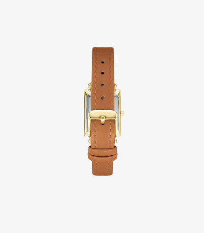 ANNE KLEIN WOMEN'S LEATHER STRAP WATCH AK / 3752CHHY