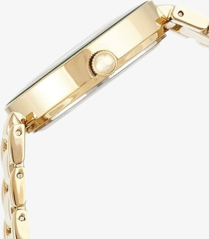 ANNE KLEIN WOMEN'S GENUINE DIAMOND DIAL BRACELET WATCH AK / 1362GNGB