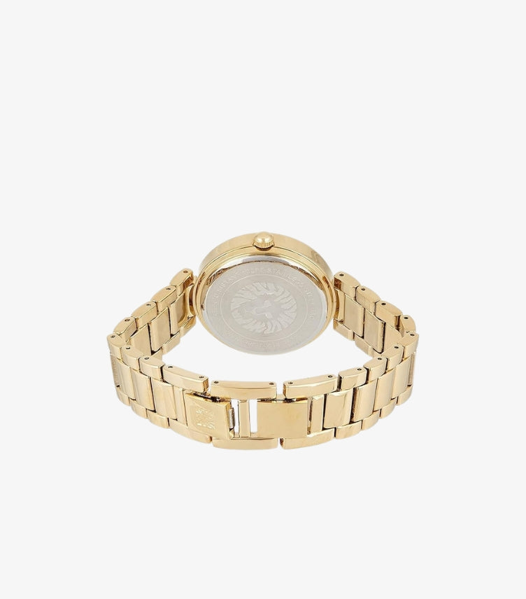 ANNE KLEIN WOMEN'S GENUINE DIAMOND DIAL BRACELET WATCH AK / 1362GNGB