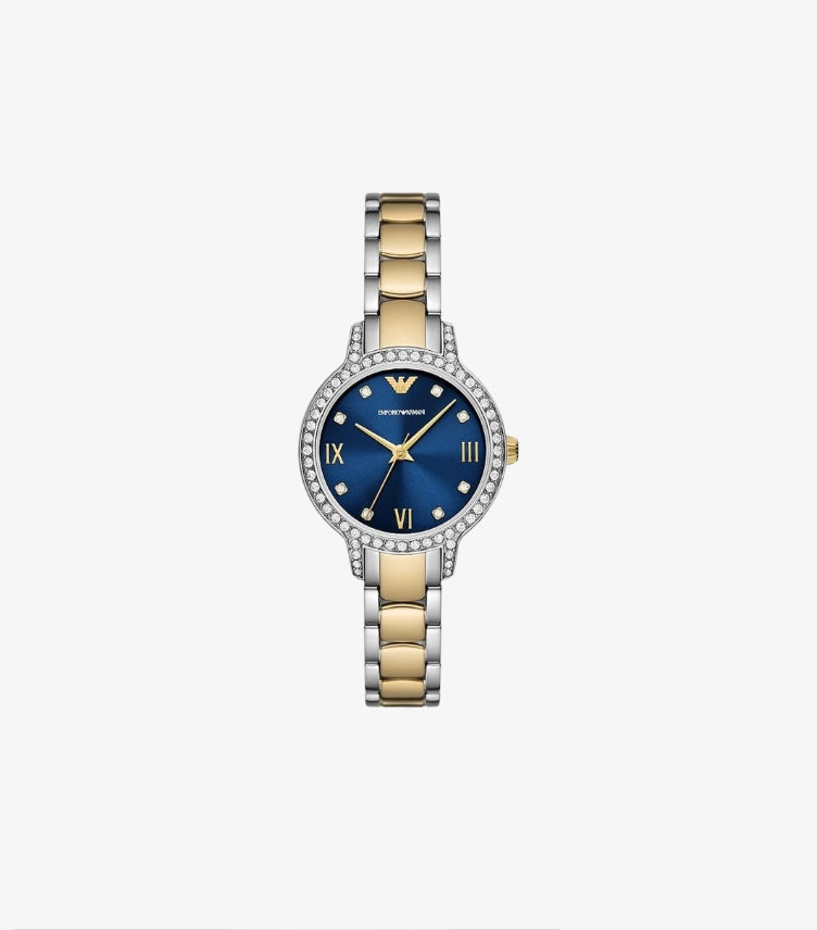 EMPORIO ARMANI AR11576 BLUE DIAL ANALOG WOMEN'S WATCH - AR11576