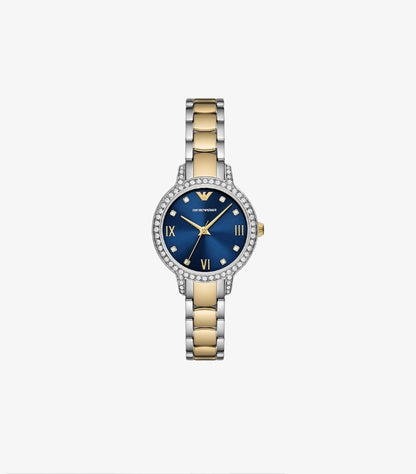EMPORIO ARMANI AR11576 BLUE DIAL ANALOG WOMEN'S WATCH - AR11576