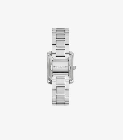MICHAEL KORS MINI EMERY PAVE SILVER-TONE WATCH