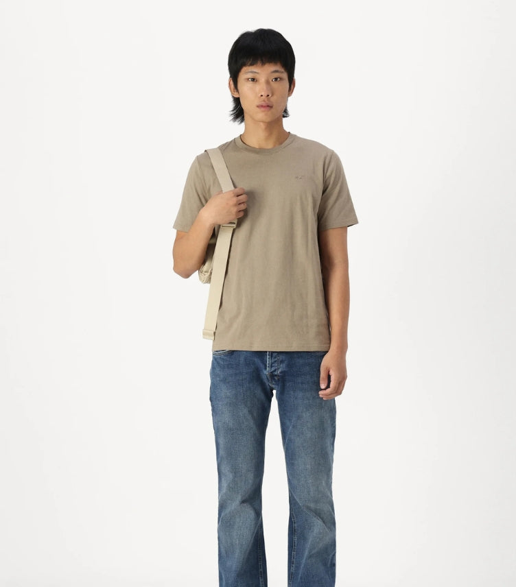 HOLLISTER SOLID BASIC TIMBER WOLF T SHIRT