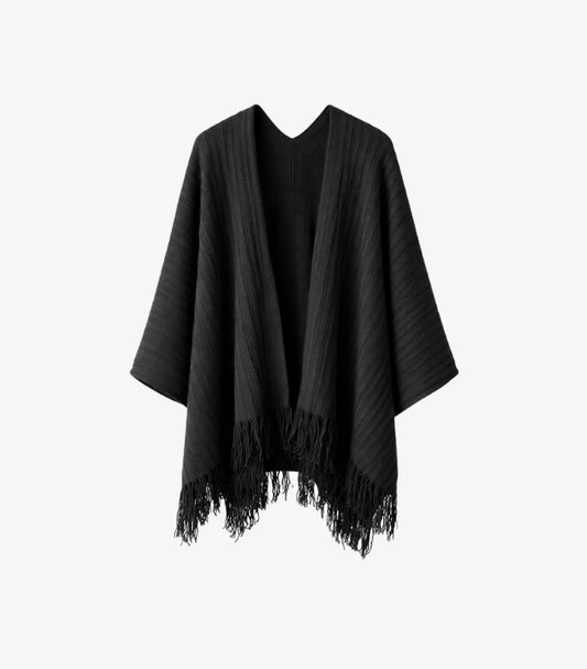 MARK SPENCER WOMEN'S CAPE SHAWL BLACK