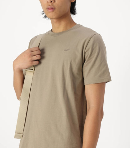 HOLLISTER SOLID BASIC TIMBER WOLF T SHIRT