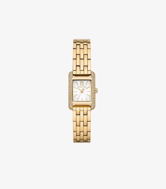 MICHAEL KORS MINI MONROE PAVE GOLD-TONE WATCH MK01034