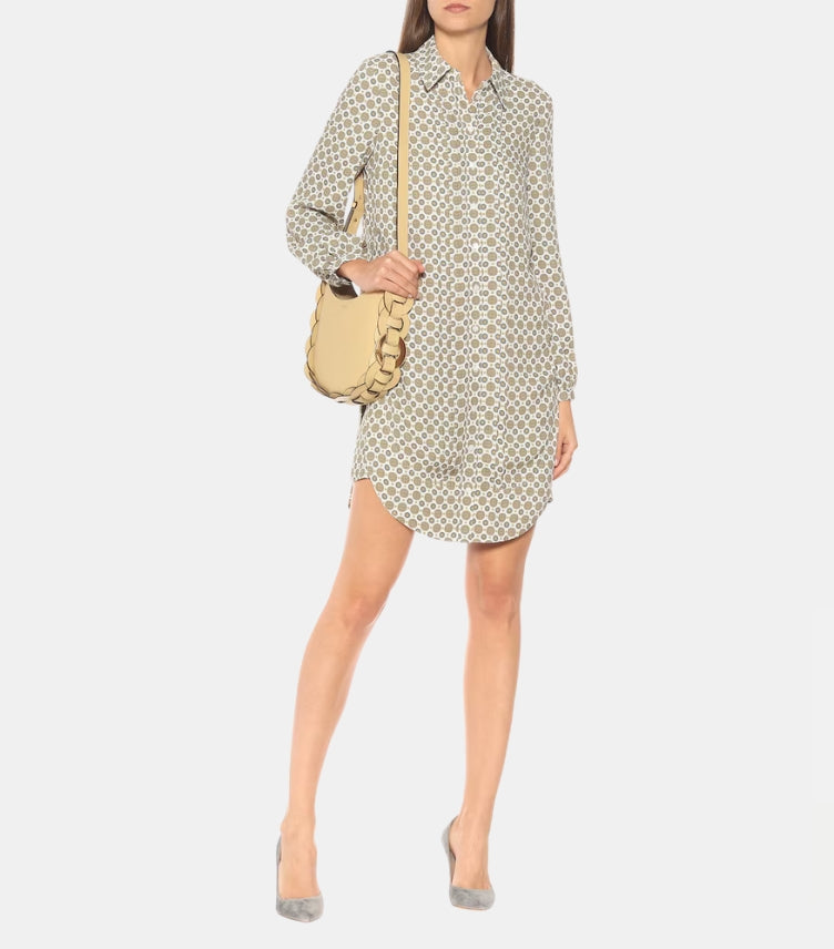 TORY BURCH CORA PRINTED SHIRT DRESS