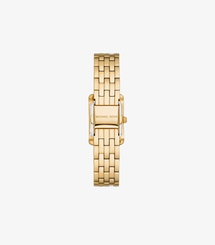MICHAEL KORS MINI MONROE PAVE GOLD-TONE WATCH MK01034