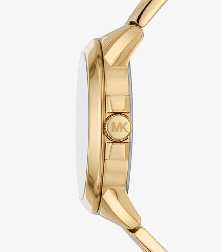 MICHAEL KORS OUTLET OVERSIZED BRYNN GOLD-TONE WATCH - MK7317