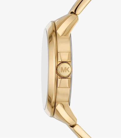 MICHAEL KORS OUTLET OVERSIZED BRYNN GOLD-TONE WATCH - MK7317