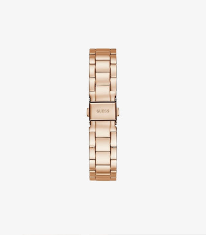 GUESS LUNA ROSE GOLD STAINLESS STEEL SILVER DIAL QUARTZ WATCH  - GW0308L3