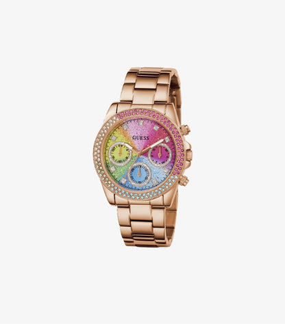 GUESS LADIES ROSE GOLD TONE ANALOG WATCH GW0483L3