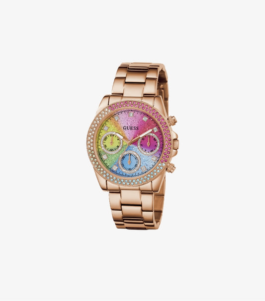 GUESS LADIES ROSE GOLD TONE ANALOG WATCH GW0483L3