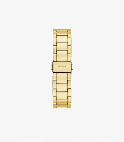 GUESS GOLD STAINLESS STEEL GOLD DIAL QUARTZ WATCH - GW0320L5
