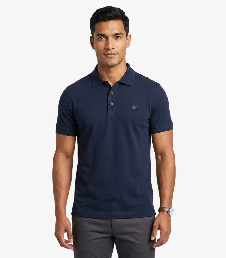 CALVIN KLEIN MEN’S LIQUID TOUCH POLO SHIRT