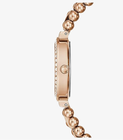 GUESS LADIES ROSE GOLD TONE ANALOG WATCH GW0401L3