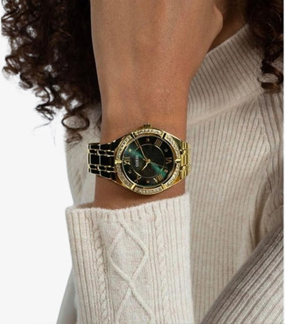 GUESS LADIES GOLD TONE ANALOG WATCH GW0033L8