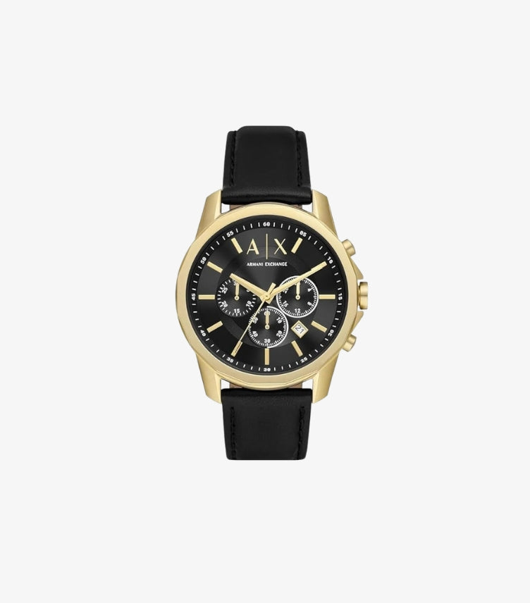 ARMANI EXCHANGE ANALOG BLACK DIAL MEN'S WATCH AX7133