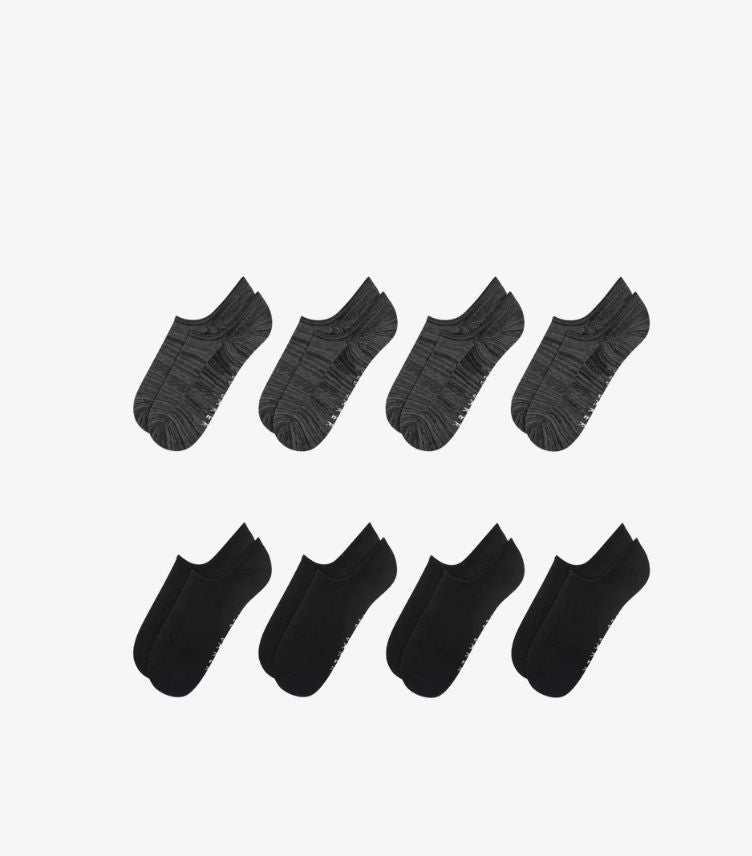 TED BAKER CUSHIONED 8-PAIR NO SHOW SOCKS