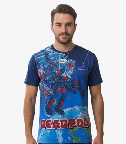 PRIMARK MR DEADPOOL T-SHIRT THE MARVELS