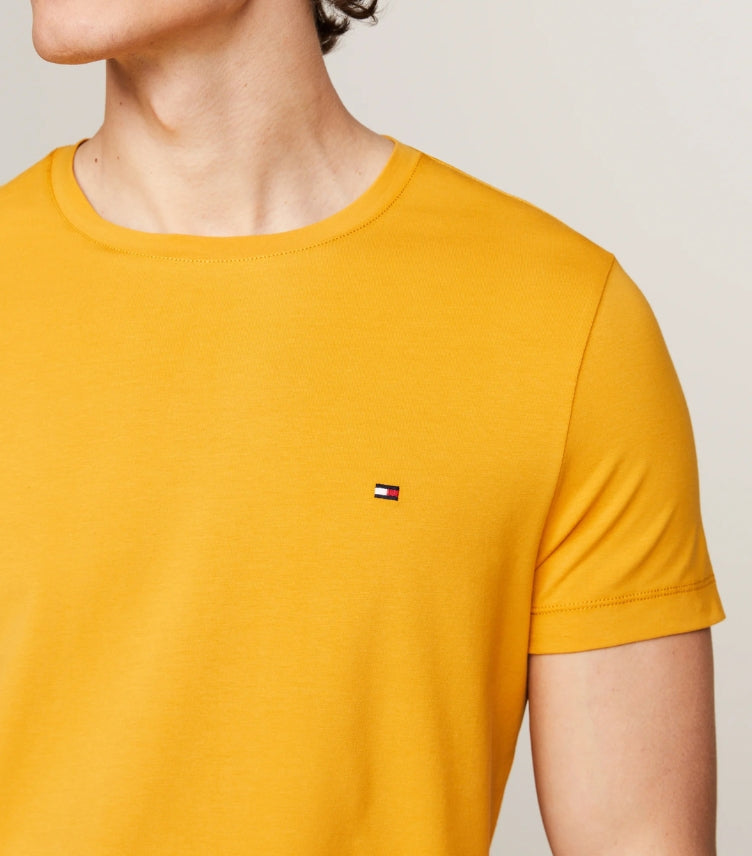 TOMMY HILFIGER BASIC CITY YELLOW T SHIRT