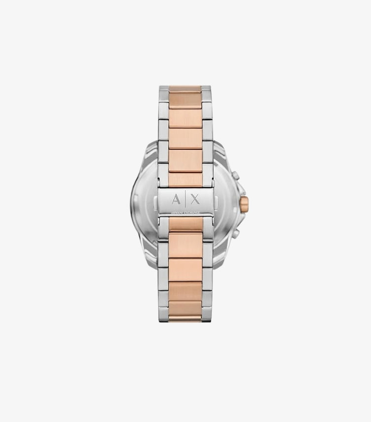 ARMANI EXCHANGE ANALOG BLUE DIAL MEN'S STAINLESS STEEL WATCH-AX1965