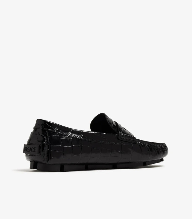 VERSACE MEN'S MEDUSA DRIVERS LOAFER