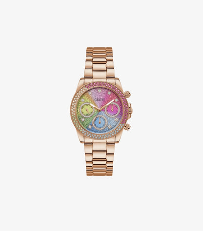 GUESS LADIES ROSE GOLD TONE ANALOG WATCH GW0483L3