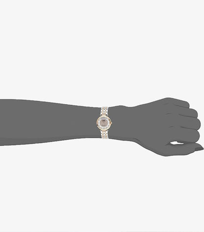 COACH PARK TWO-TONE STAINLESS STEEL SILVER DIAL QUARTZ WATCH- 14503644