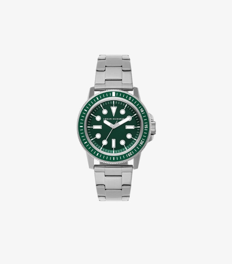 ARMANI EXCHANGE SILVER WATCH AX1860