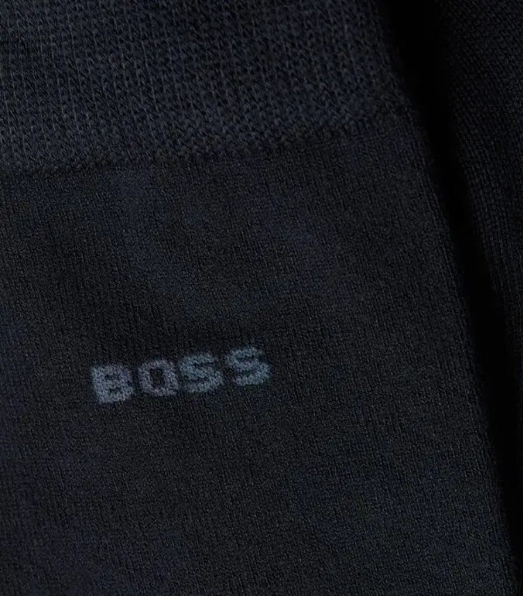 BOSS 2-PACK FINEST SOFT COTTO SOUPLE FIN SOCKS