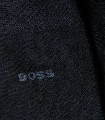 BOSS 2-PACK FINEST SOFT COTTO SOUPLE FIN SOCKS