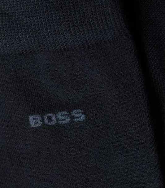 BOSS 2-PACK FINEST SOFT COTTO SOUPLE FIN SOCKS