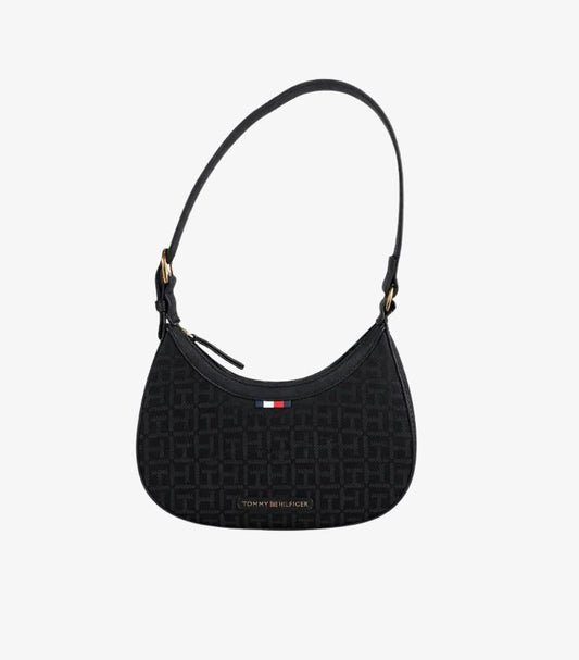 TOMMY HILFIGER WOMEN'S ALLOVER MONOGRAM SHOULDER BAG