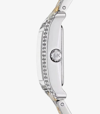MICHAEL KORS MINI MONROE PAVE TWO-TONE WATCH MK01035