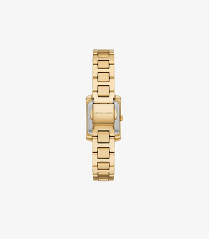 MICHAEL KORS MINI EMERY PAVE GOLD-TONE WATCH MK4867