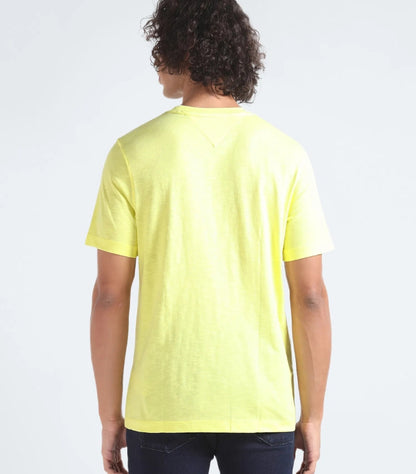 TOMMY HILFIGER SLUB ORGANIC COTTON T SHIRT