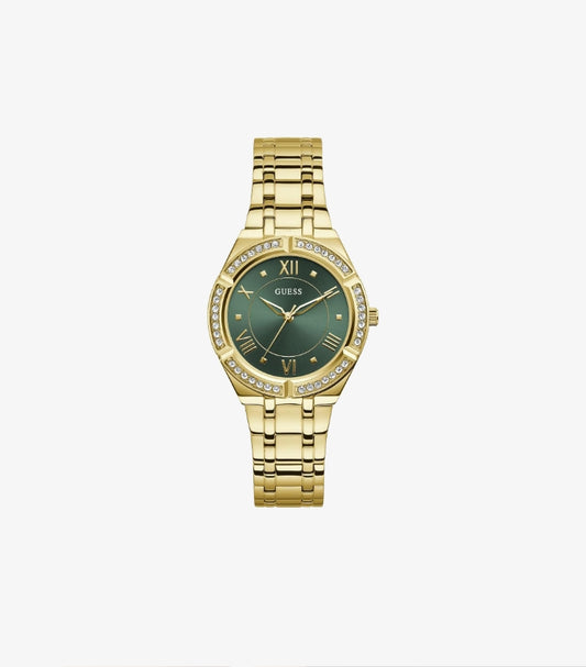 GUESS LADIES GOLD TONE ANALOG WATCH GW0033L8