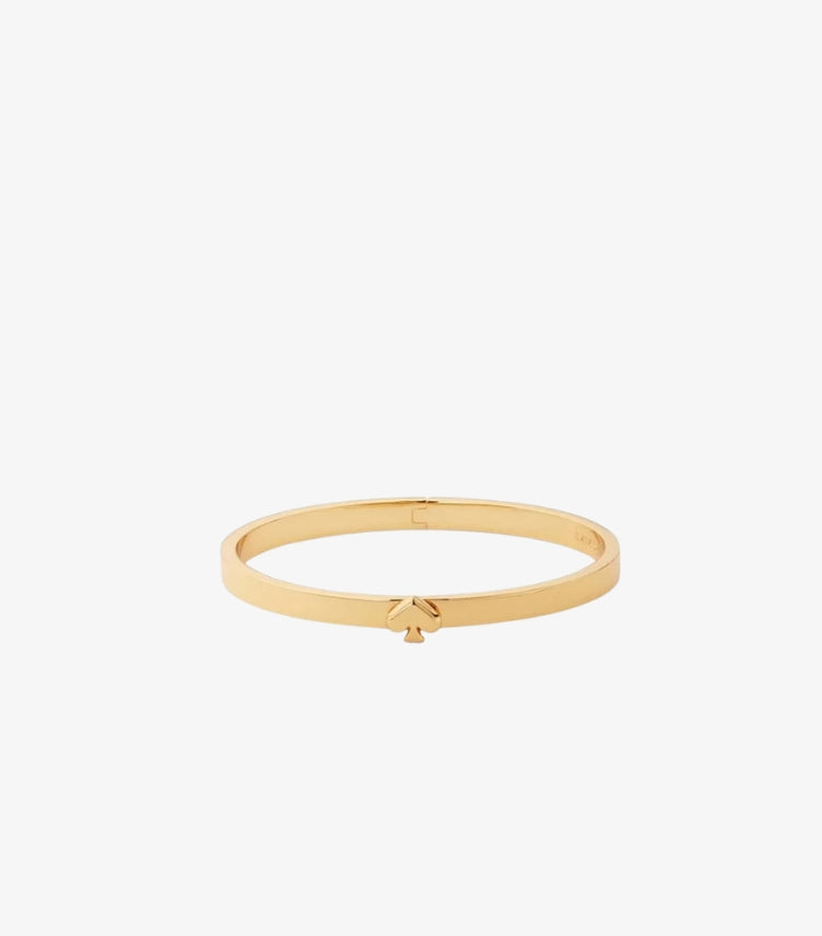 KATE SPADE EVERYDAY SPADE THIN METAL BANGLE