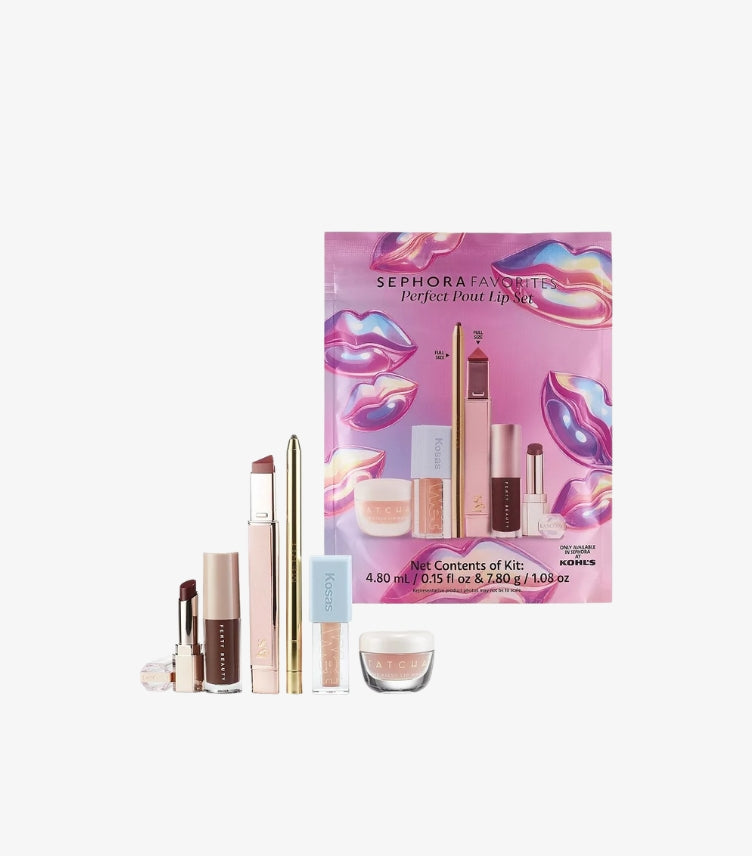 Sephora Favorites Perfect Pout Lip Set with Luxury Lip Products