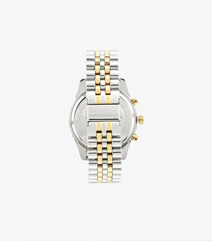 MICHAEL KORS OVERSIZED LEXINGTON TWO-TONE WATCH - MK8344