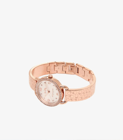 COACH DELANCEY ROSE GOLD WATCH - 14502355
