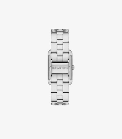MICHAEL KORS MONROE PAVE SILVER-TONE WATCH MK01114